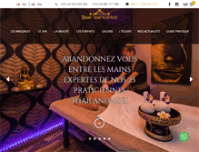 Tablet Screenshot of massage-thai-marrakech.com